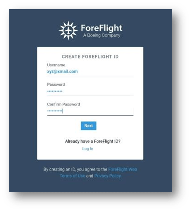 login sayfasini dolduruyoruz